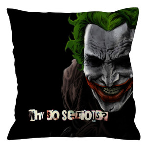 JOKER WHY SO SERIOUS Cushion Case Cover