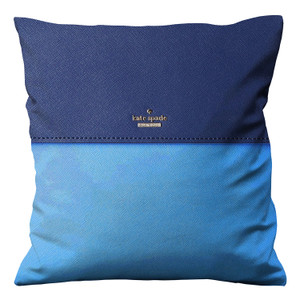 KATE SPADE BAG BLUE Cushion Case Cover