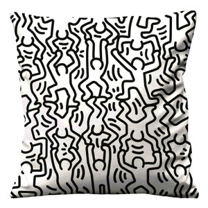 KEITH HARING GRAFITTI  Cushion Case Cover