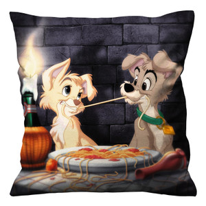 LADY AND THE TRAMP DINNER Cushion Case Cover