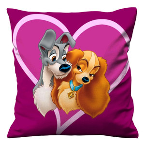 LADY AND THE TRAMP LOVE Cushion Case Cover