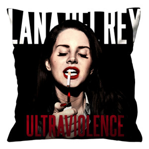 LANA DEL REY ULTRAVIOLENCE Cushion Case Cover LANA DEL REY ULTRAVIOLENCE Cushion Case Cover