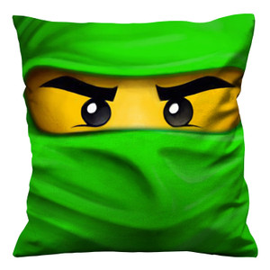 LEGO NINJAGO GREEN Cushion Case Cover LEGO NINJAGO GREEN Cushion Case Cover