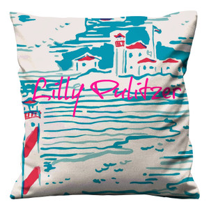 LILLY PULITZER MERCUSUAR Cushion Case Cover LILLY PULITZER MERCUSUAR Cushion Case Cover