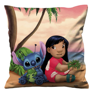 LILO AND STICH BEACH Cushion Case Cover LILO AND STICH BEACH Cushion Case Cover