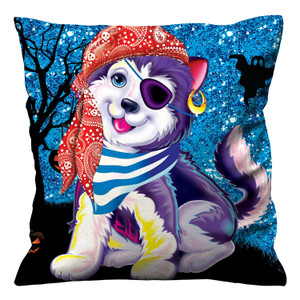 LISA FRANK PIRATES Cushion Case Cover LISA FRANK PIRATES Cushion Case Cover