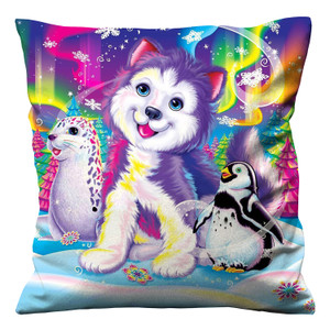 LISA FRANK POLAR SNOW Cushion Case Cover