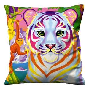 LISA FRANK TIGER Cushion Case Cover LISA FRANK TIGER Cushion Case Cover
