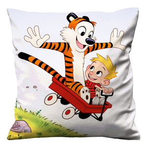 LITTLE CALVIN AND HOBBES Cushion Case Cover