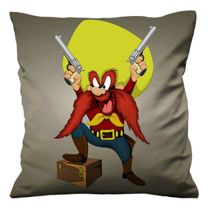 LOONEY TUNES YOSEMITE SAM Cushion Case Cover