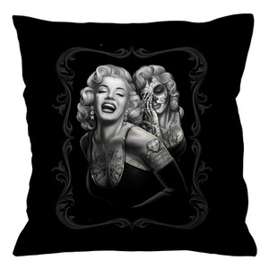 MARILYN MONROE SUGAR SKULLS Cushion Case Cover MARILYN MONROE SUGAR SKULLS Cushion Case Cover