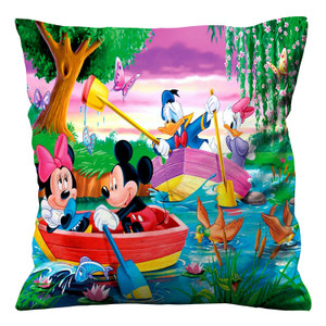 MICKEY AND MINNIE MOUSE Cushion Case Cover MICKEY AND MINNIE MOUSE Cushion Case Cover