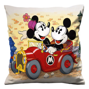 MINNIE AND MICKEY MOUSE Cushion Case Cover MINNIE AND MICKEY MOUSE Cushion Case Cover