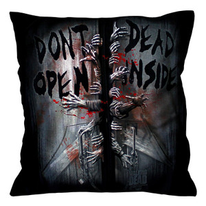 NEW THE WALKING DEAD DONT OPEN Cushion Case Cover NEW THE WALKING DEAD DONT OPEN Cushion Case Cover