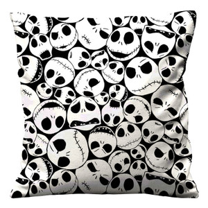 NIGHTMARE BEFORE CHRISTMAS BLACK JACK FACE Cushion Case Cover