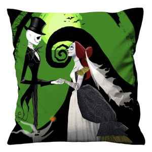 NIGHTMARE BEFORE CHRISTMAS WEDDING Cushion Case Cover NIGHTMARE BEFORE CHRISTMAS WEDDING Cushion Case Cover