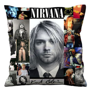 NIRVANA KURT COBAIN Cushion Case Cover