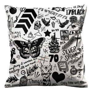 ONE DIRECTION TATTOOS Cushion Case Cover