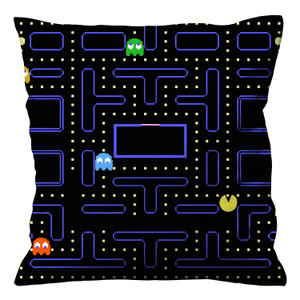 PAC MAN MAZE GAME Cushion Case Cover