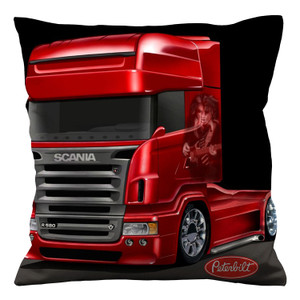 PETERBILT TRUCK RED Cushion Case Cover PETERBILT TRUCK RED Cushion Case Cover