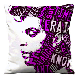 PRINCES PURPLE RAIN LYRICS Cushion Case Cover PRINCES PURPLE RAIN LYRICS Cushion Case Cover