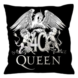 QUEEN BAND LOGO 40 Cushion Case Cover QUEEN BAND LOGO 40 Cushion Case Cover