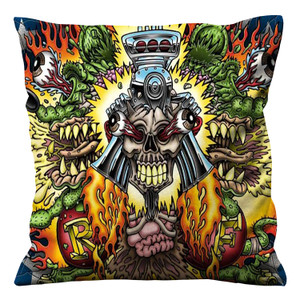 RAT FINK HOT Cushion Case Cover RAT FINK HOT Cushion Case Cover