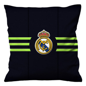 REAL MADRID BLACK Cushion Case Cover REAL MADRID BLACK Cushion Case Cover