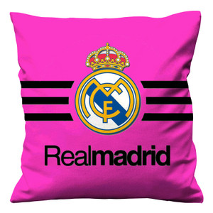 REAL MADRID LOGO PINK Cushion Case Cover