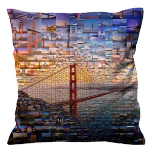 SAN FRANCISCO TRAVEL Cushion Case Cover SAN FRANCISCO TRAVEL Cushion Case Cover