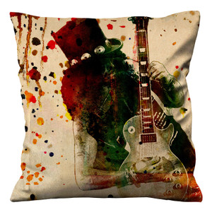 SLASH GNR GUNS N ROSES Cushion Case Cover SLASH GNR GUNS N ROSES Cushion Case Cover
