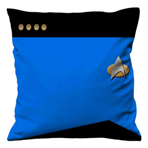 STAR TREK SUITES BLUE Cushion Case Cover STAR TREK SUITES BLUE Cushion Case Cover