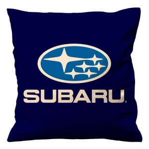 SUBARU LOGO BLUE Cushion Case Cover