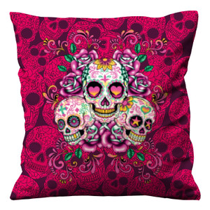 SUGAR SKULLS Cushion Case Cover