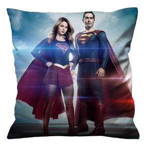SUPERMAN AND SUPERGIRL Cushion Case Cover