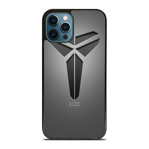 KOBE BRYANT BLACK MAMBA LOGO iPhone 12 Pro Max Case KOBE BRYANT BLACK MAMBA LOGO iPhone 12 Pro Max Case