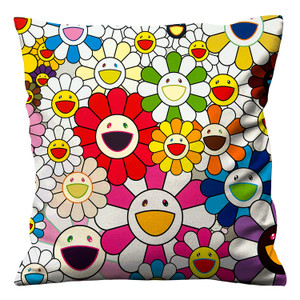 TAKASHI MURAKAMI SUNFLOWER Cushion Case Cover TAKASHI MURAKAMI SUNFLOWER Cushion Case Cover