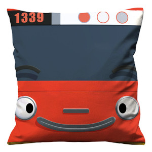 TAYO THE LITTLE BUS RED Cushion Case Cover TAYO THE LITTLE BUS RED Cushion Case Cover