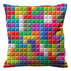 TETRIS GAME CLASSIC Cushion Case Cover