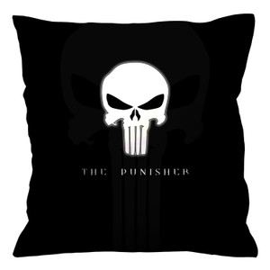 THE PUNISHER SKULL ICON Cushion Case Cover