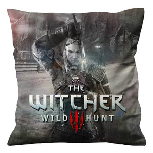 THE WITCHER 3 WILD HUNT Cushion Case Cover THE WITCHER 3 WILD HUNT Cushion Case Cover
