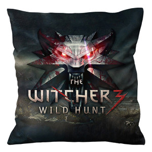 THE WITCHER WILD HUNT 3 Cushion Case Cover THE WITCHER WILD HUNT 3 Cushion Case Cover