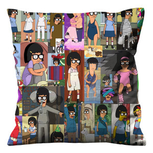 TINA BOB'S BURGERS Cushion Case Cover