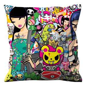 TOKIDOKI NEW Cushion Case Cover TOKIDOKI NEW Cushion Case Cover