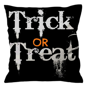 TRICK OR TREAT Cushion Case Cover TRICK OR TREAT Cushion Case Cover