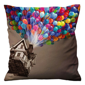UP BALLOON HOUSE DISNEY Cushion Case Cover UP BALLOON HOUSE DISNEY Cushion Case Cover
