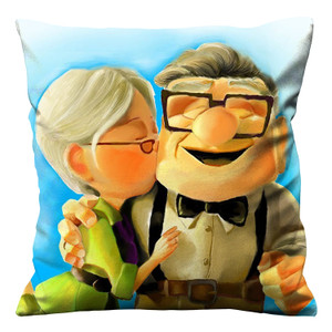 UP CARL AND ELLIE Cushion Case Cover UP CARL AND ELLIE Cushion Case Cover