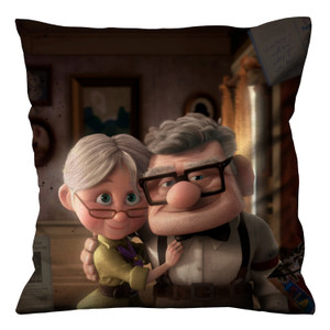UP DISNEY MOVIE CARL AND ELLIE Cushion Case Cover UP DISNEY MOVIE CARL AND ELLIE Cushion Case Cover