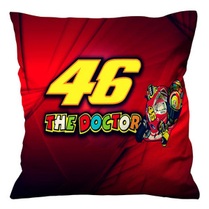VALENTINO ROSSI 46 THE DOCTOR Cushion Case Cover VALENTINO ROSSI 46 THE DOCTOR Cushion Case Cover