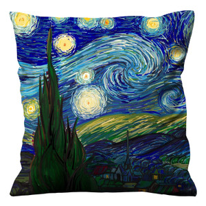 VAN GOGH PICTURE STARRY NIGHT Cushion Case Cover